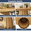 Extendable Round Dining Table-242912172