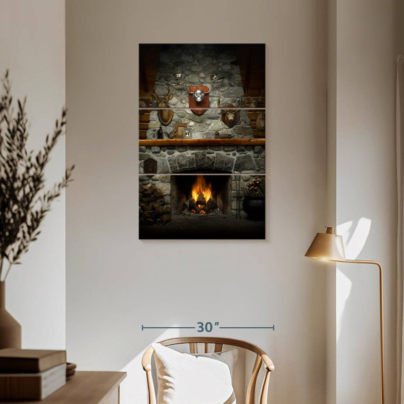 Foyer Lilie, H 57 po x l 36 po