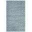Tapis géométrique en coton tissé à la main Montauk-19573399