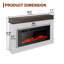 Aeliana Belfry Heating Electric Fire-413281615-413281585