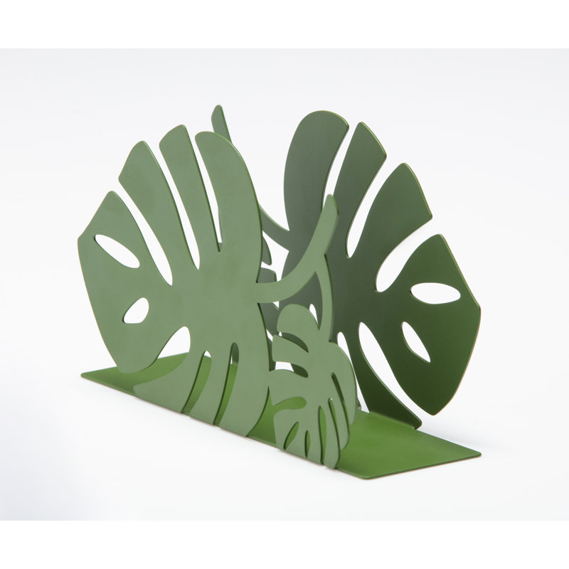 Porte-serviette feuille, Vert