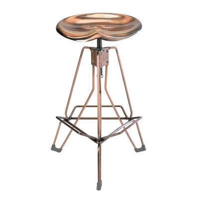 Tabouret tournant à hauteur réglable