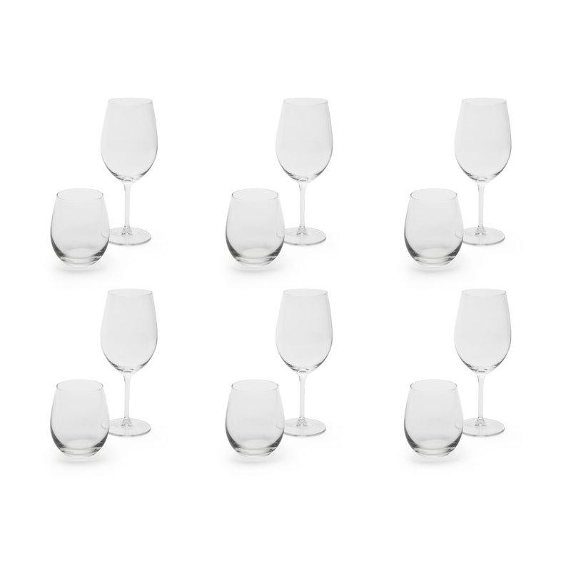 Soave 530ml Drinking Glass Set
