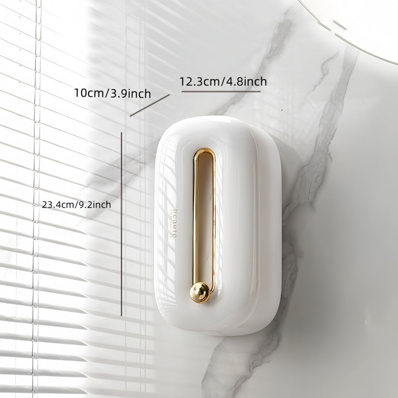 Organisateur de papier essuie-tout, Blanc