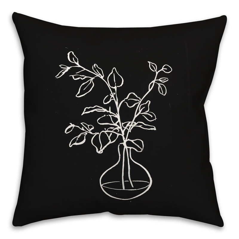  Polyester Indoor/Outdoor Throw Pillow