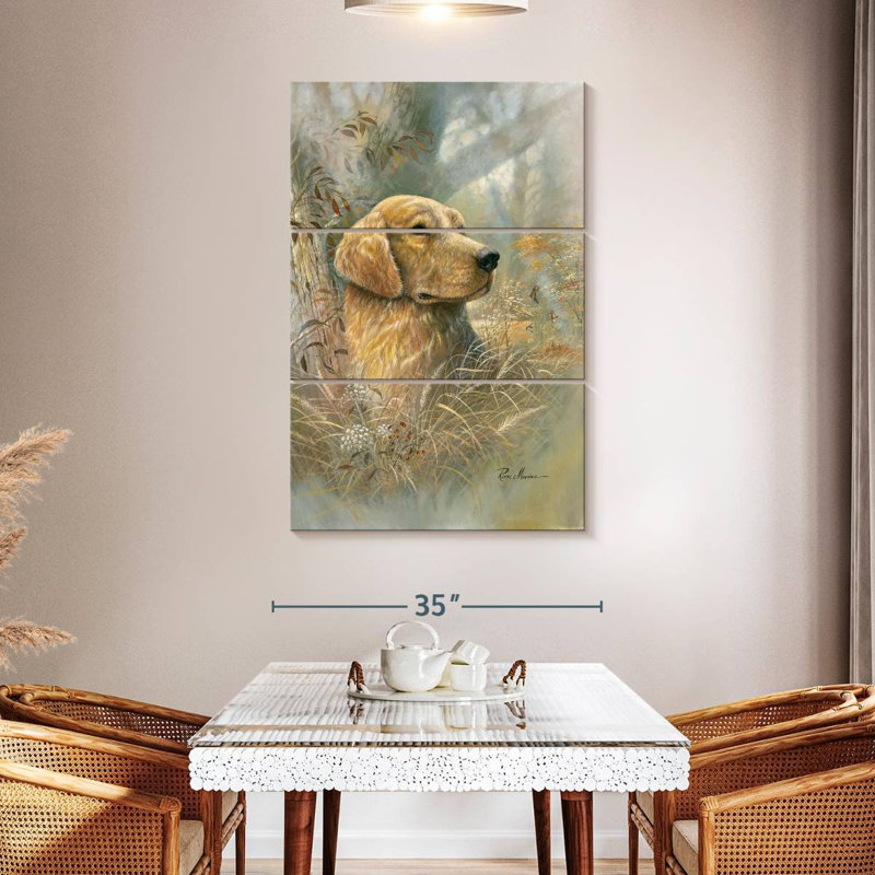 Brampt Dog Golden Beauty, 32" H x 20" W