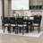 Rokiatou 9-Piece Dining Set,Removable Leaf Table with Wood Chairs-141348649-141348652