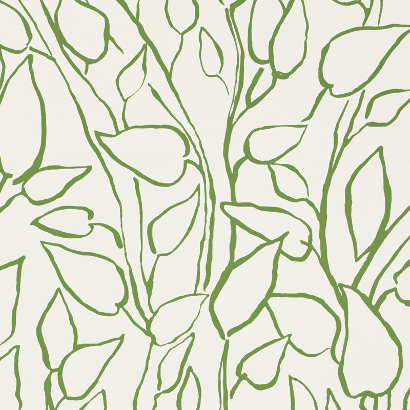 Solandra Vine Wallpaper, Leaf