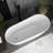 63'' x 31'' Freestanding Soaking Acylic Bathtub