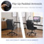 Chaise de bureau pivotante 25,6 po-1791967585