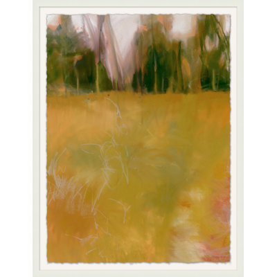 «In the Woods», reproduction encadrée sur verre 2 pi