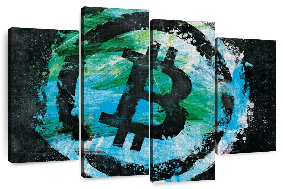 Trinx Bitcoin Logo X | Wayfair