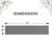 100% Cotton Solid Soft Durable Table Runner-1612766933-1612766929
