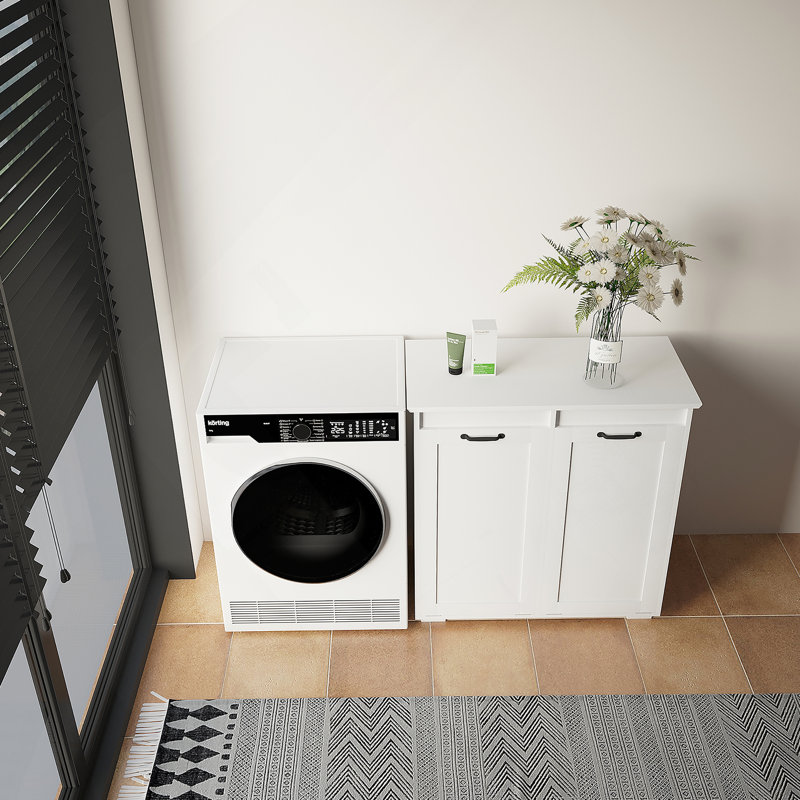 Laundry Cabinet ,with 2 Removable Liner Bags
