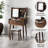 26.77" Modern minimalist solid wood vanity set-993301331