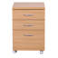45cm Wide 3 -Drawer Mobile File Cabinet