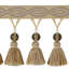 Gallagher Beaded Tassel Trim Fabric