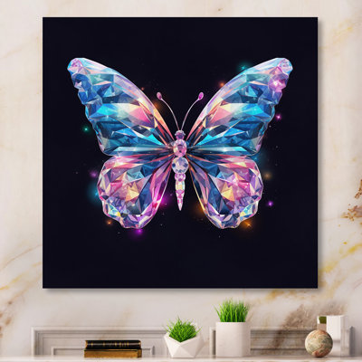 «Diamond Butterfly I», reproduction sur toile
