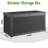 Water Resistant Resin Lockable Deck Box-122468789