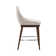 Harper Swivel Upholstered Counter Stool with Solid Wood Frame