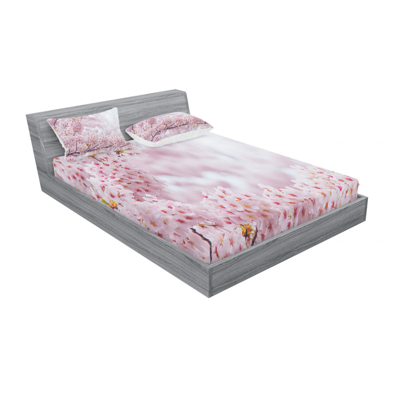 Ensemble de draps à rayures verticales, Ensemble de drap pour grand lit avec drap-housse