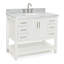 Magnolia Bath Vanity Rectangular Basin S043SCWRV-823497162-839572196