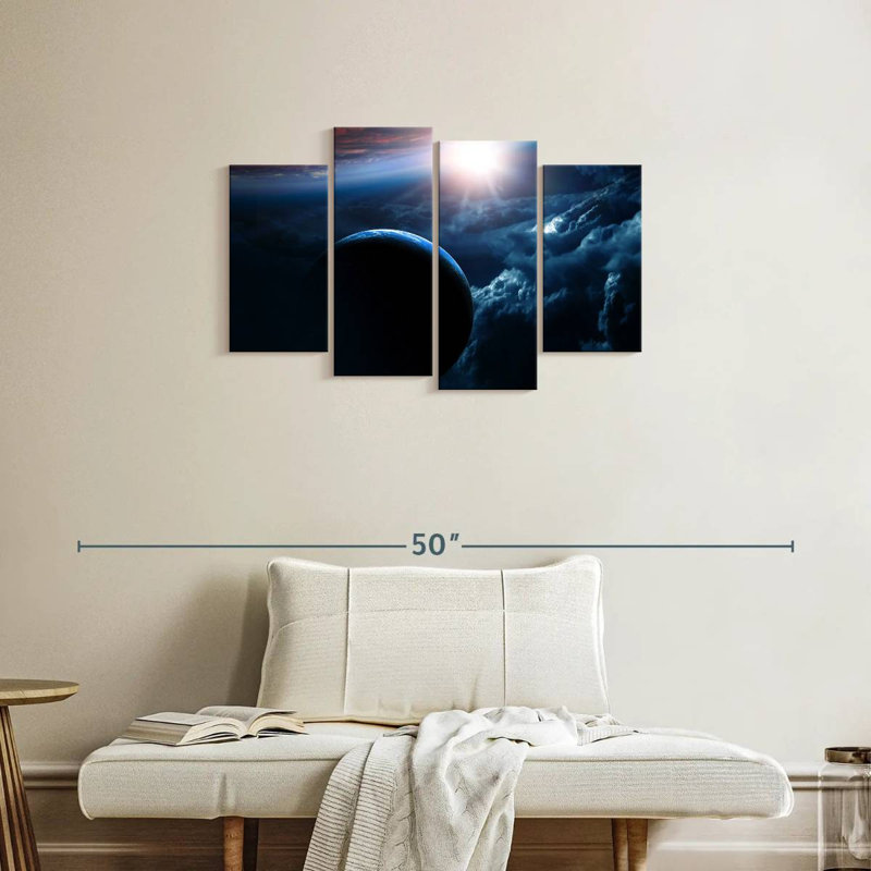 Oberle Space Sunrise, 22"H x 36"W