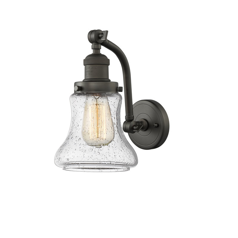 Edda Armed Sconce, Oil Rubbed Bronze, LED, Seedy