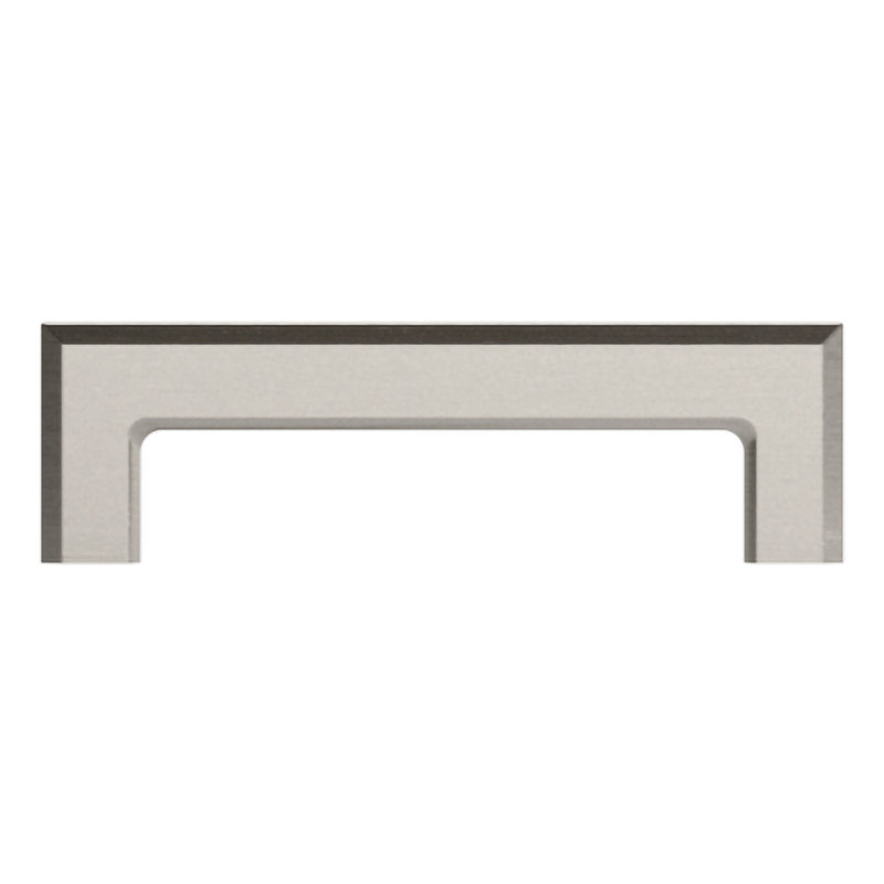 4412 Bevel Pull, 4" CTC, Satin Nickel