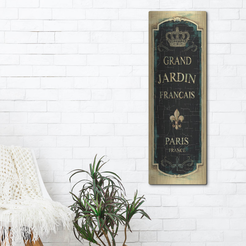 «Garden View VIII» par Lisa Audit, H 48 po x l 16 po