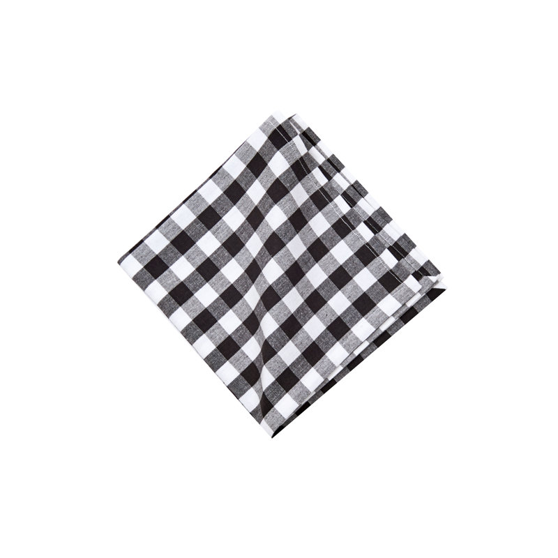 Serviette en coton Abdur-Rahmaan Ashford, Noir
