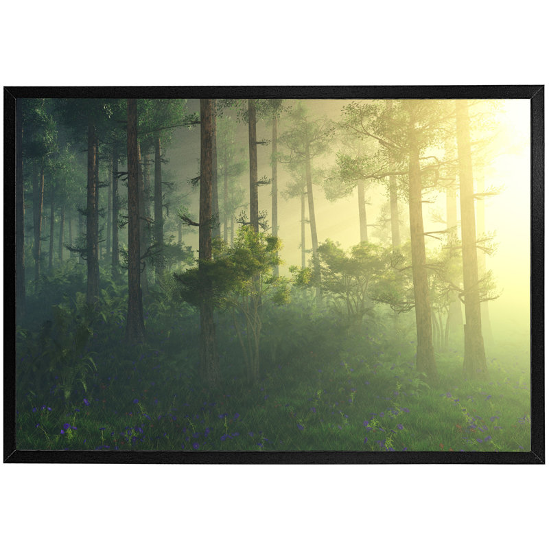 Gowanda Single Picture Frame Print, Black Framed, 51cm H x 76cm W x 4cm D