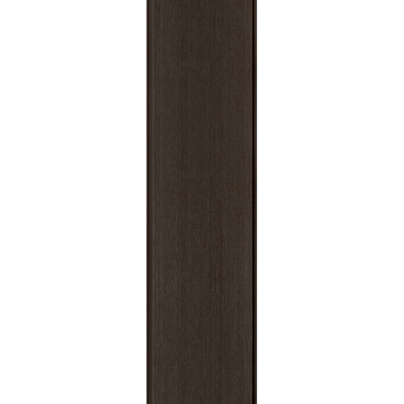 Flat WPC Exterior Wall Slat Siding and Cladding Panels 94.5 in x 8.62 in, Ipe, Ipe
