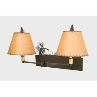 Pinecone Swing Arm Sconce