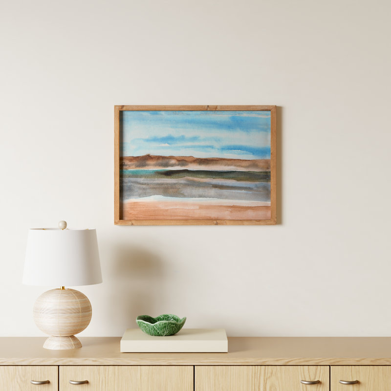 Abstract Watercolor Landscape