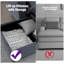 Canapé modulaire surdimensionné en velours côtelé avec repose-pieds avec rangement-478368143