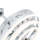 Orren Ellis 42" DIY Shade Chrome Modern Ceiling Fan with Lights and Remote, Quiet and Reversible DC Motor, 6-speed Ceiling Fan-304772254