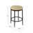 Ebern Designs Upholstered Metal Barstool-84595512