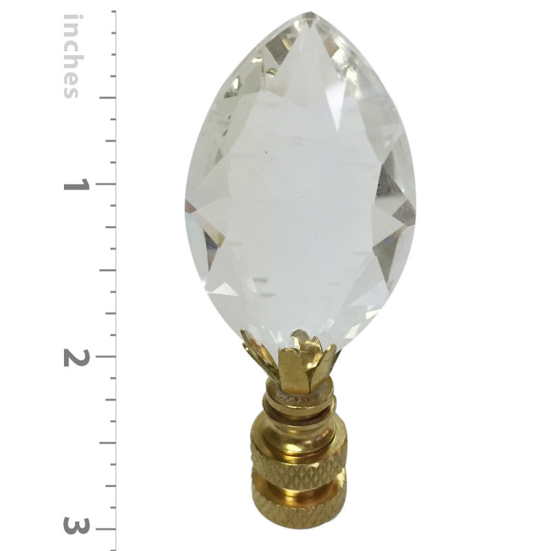 Faîteau de lampe en cristal k9 en forme de poire