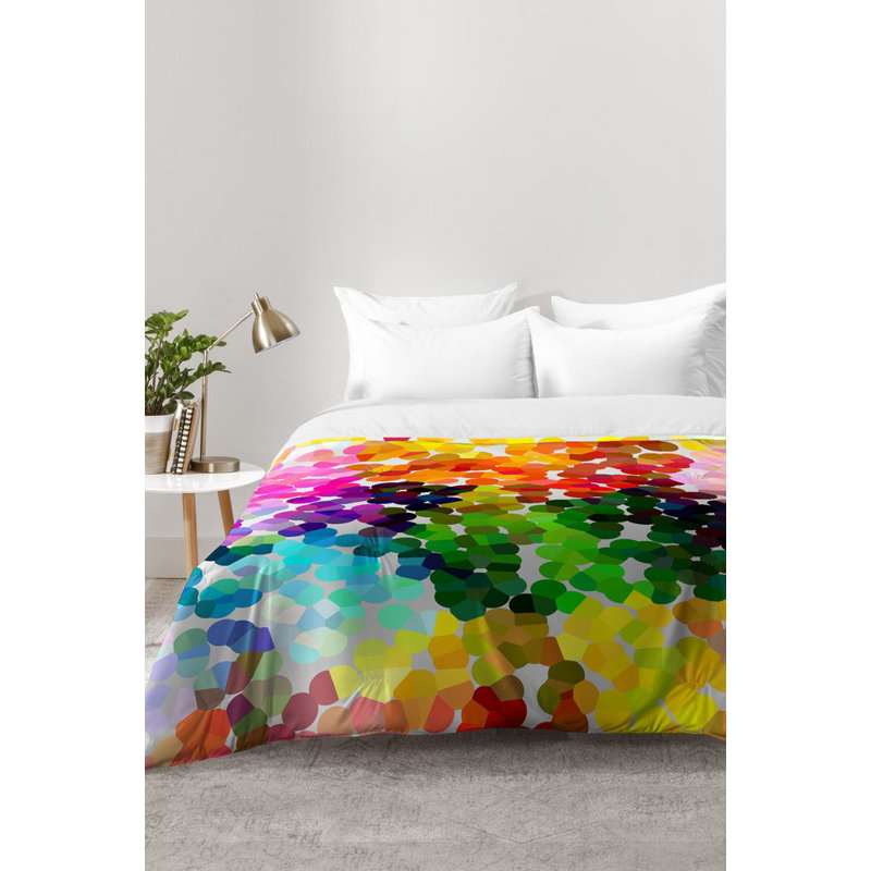 Three Of The Possessed Modern & Contemporary Abstract Comforter, Full/Queen Comforter + 2 Standard Shams