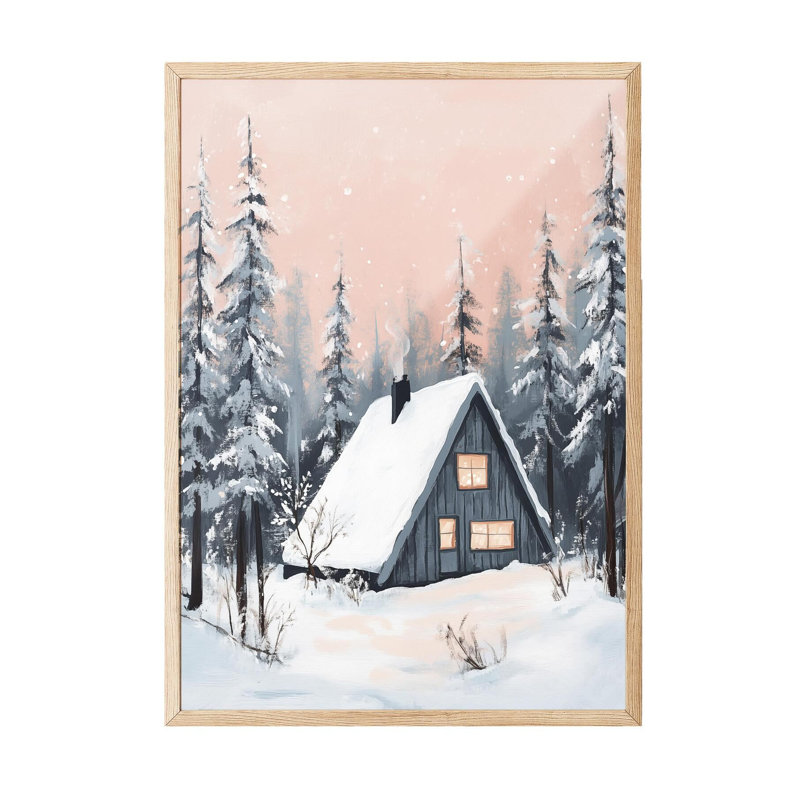Peinture décorative encadrée