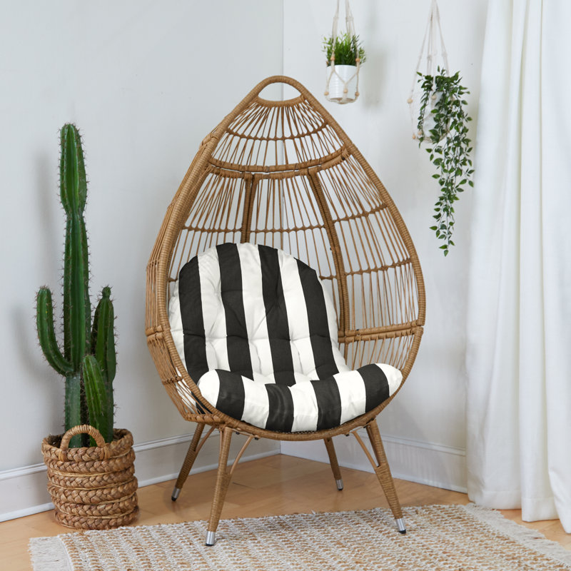 Outdoor 4'' Lounge Chair Seat Cushion