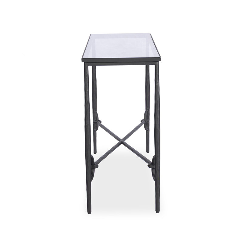 BABYLON 70'' W Glass Console Table