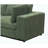 Corduroy Reversible Modular Sectional Sofa, Convertible Customizable Couch for Living Room, Apartment, Studio-129030400-129030403
