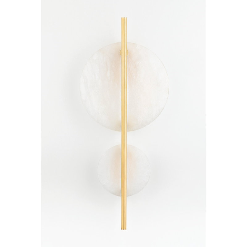 Croft 1 - Light Sconce, Aged Brass