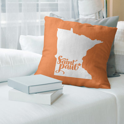 Housse de coussin carré en lin
