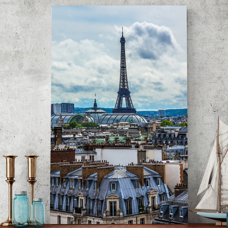 Paris - reproduction de photo sur toile tendue, H 40 po x l 24 po x P 1 po