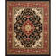 Tapis traditionnel noir Belliere Medallion Kashan-21350766