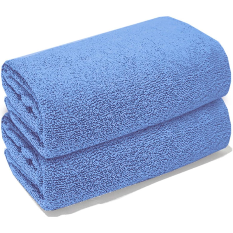 Microfiber Fast Drying Bath sheet, 2, Blue