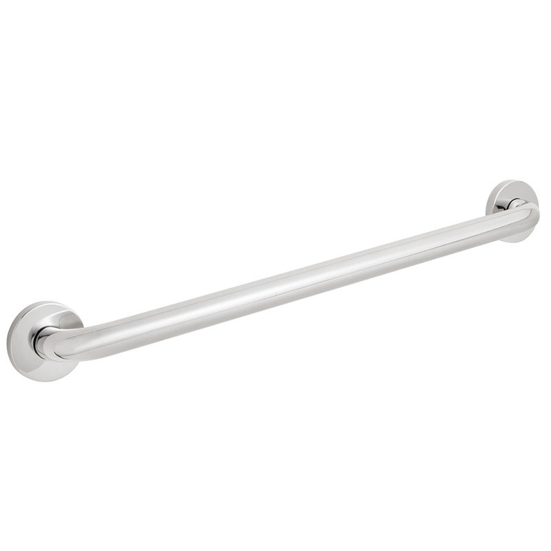 Barre d'appui Neo, Nickel brossé, 24 po